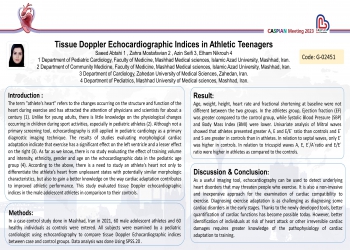 Tissue Doppler Echocardiographic Indices in Athletic Teenagers